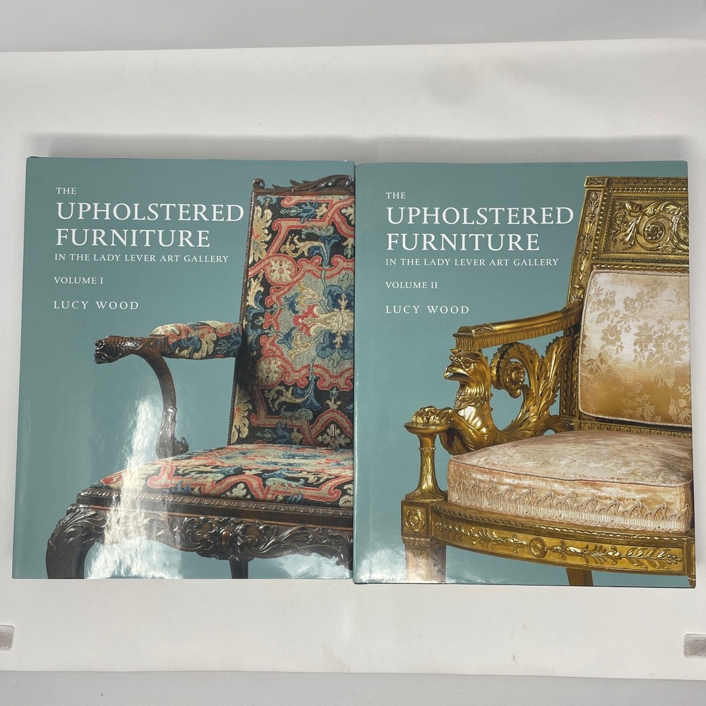 The Upholstered Furniture In the Lady Lever Art Gallery Vol 1 & 2 Lucy Wood Book